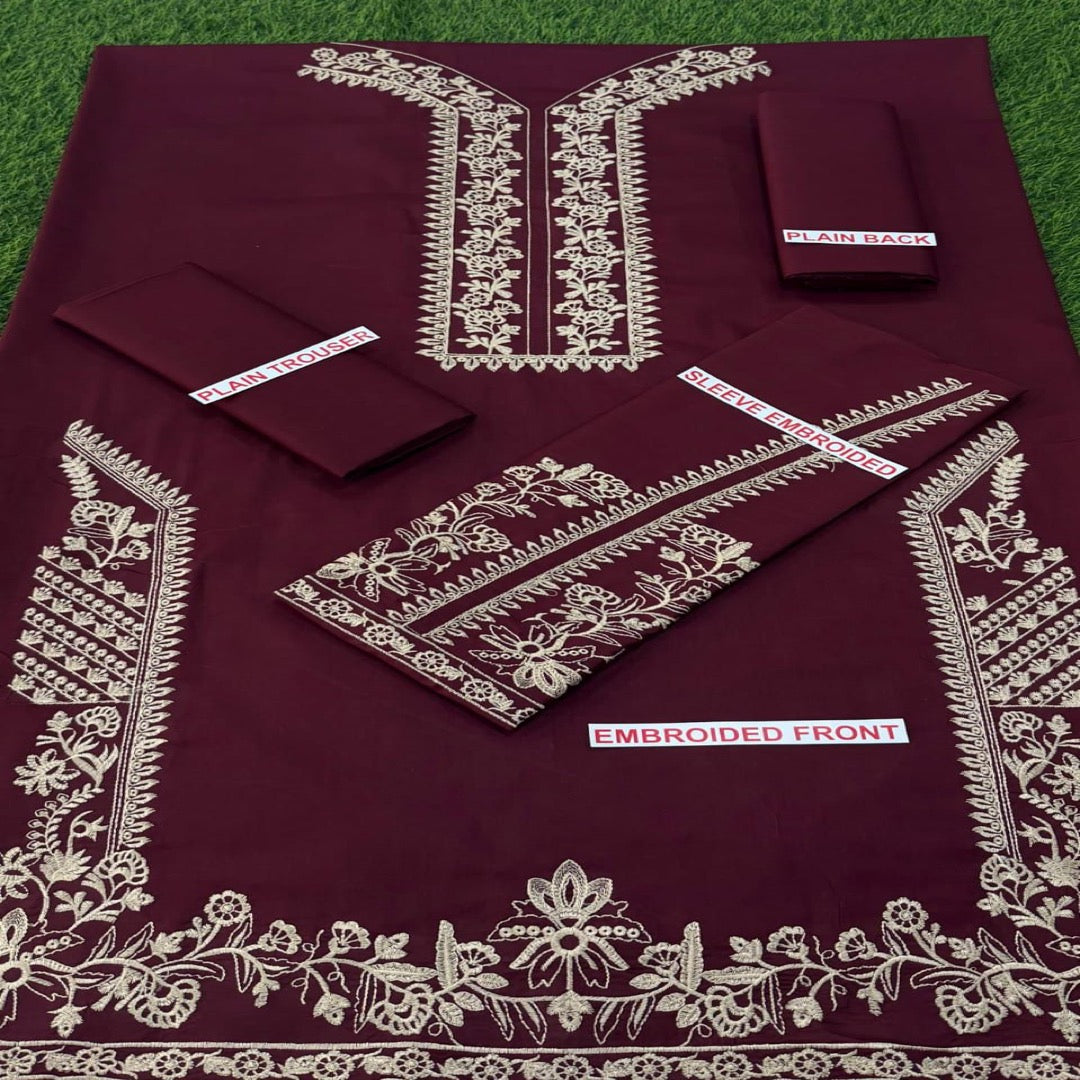 SAPPHIRE LAWN EMBROIDERY UNSTITCHED 2pc