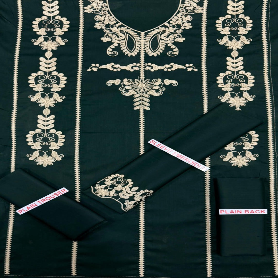 BATIK LAWN EMBROIDERY UNSTITCHED 2pc