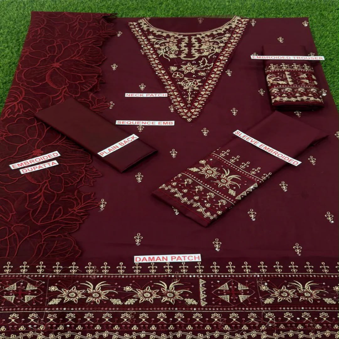 ALLYS LAWN EMBROIDERED UNSTITCHED 3PC
