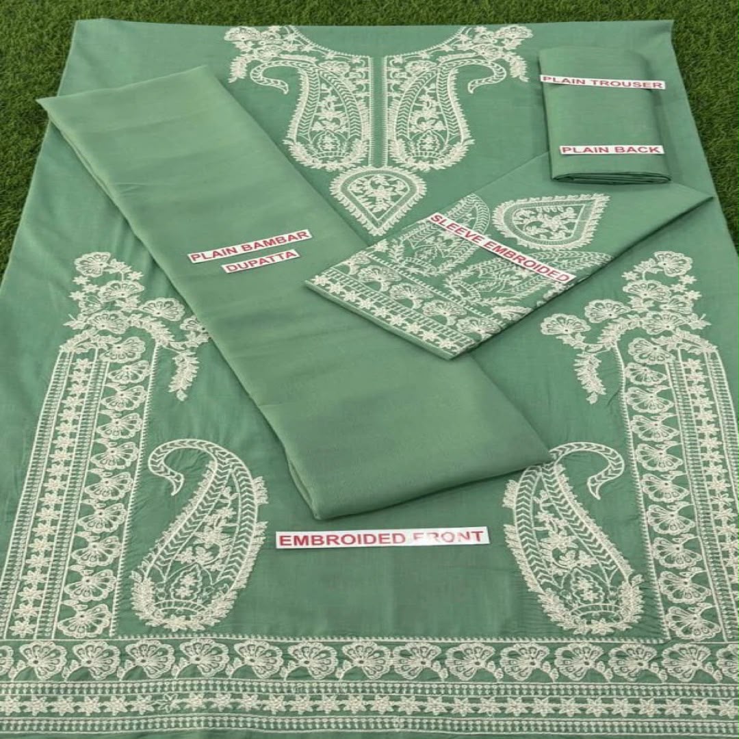 AFREEN LAWN EMBROIDERED UNSTITCHED 3pc