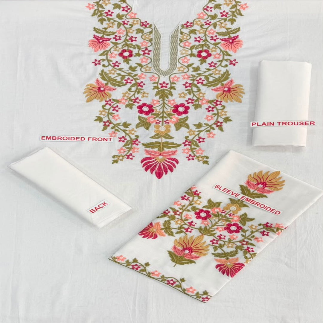 LAAM LAWN EMBROIDERED UNSTITCHED 2PC