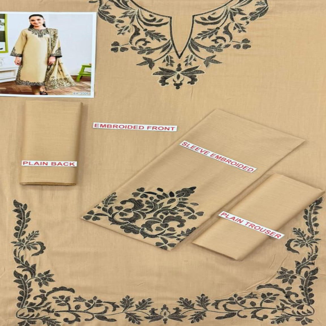 SAPPHIRE LAWN EMBROIDERY UNSTITCHED 2pc