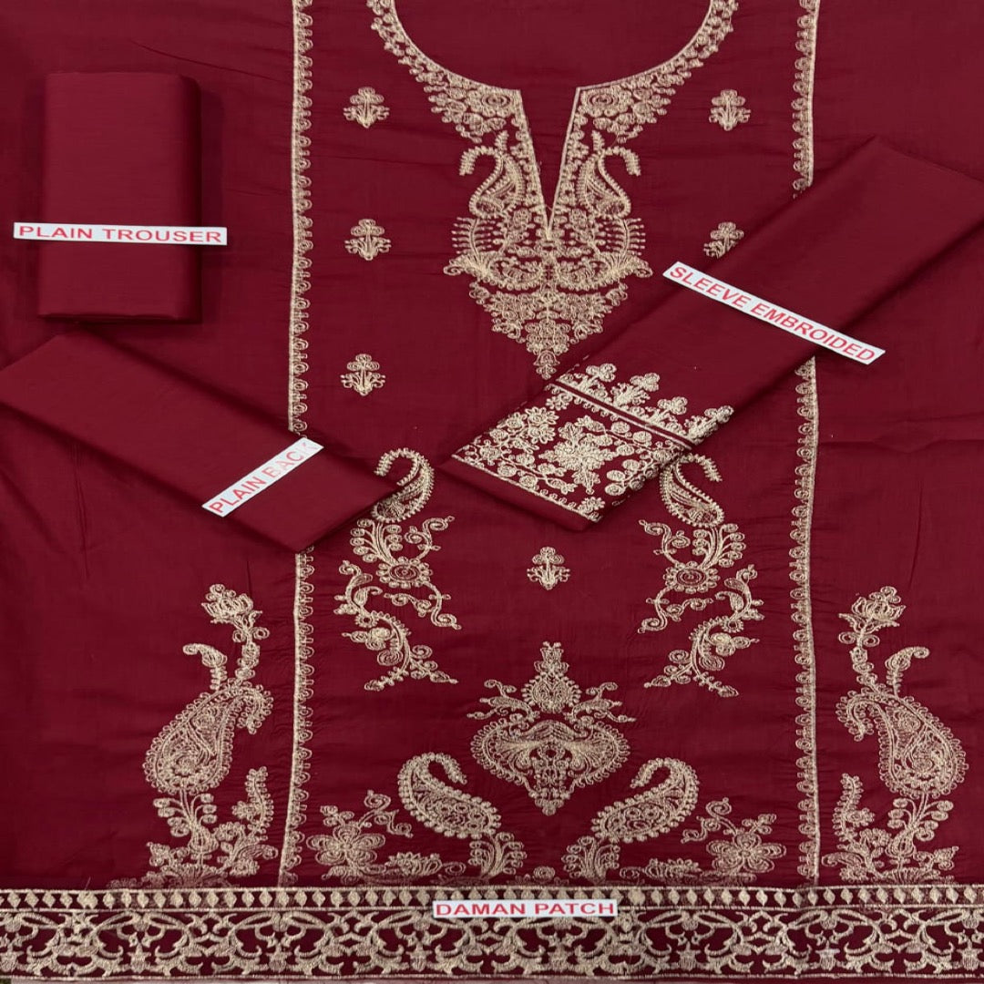 JAZMIN LAWN EMBROIDERY UNSTITCHED 2pc