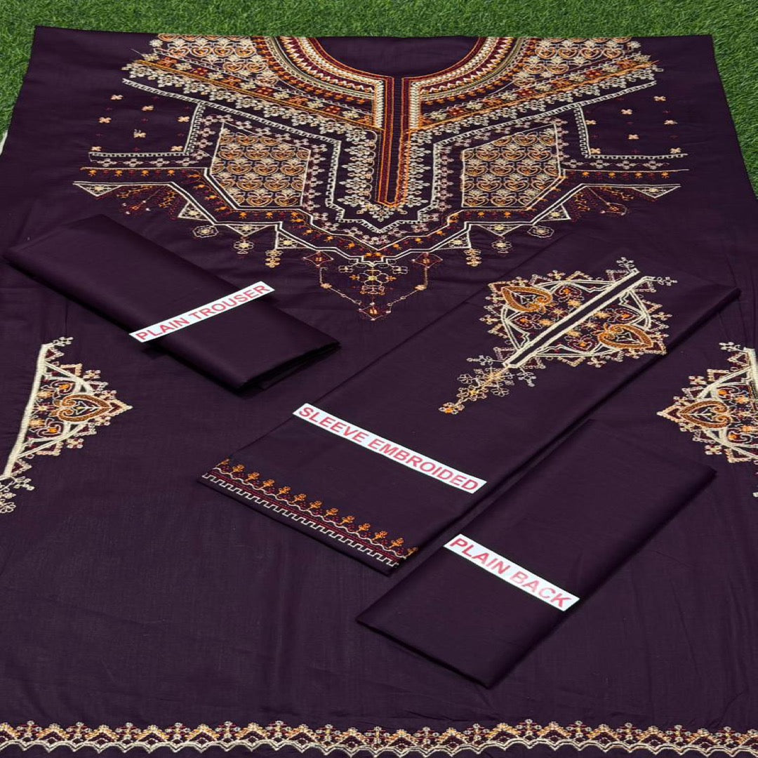 ZARA SHAHJAHAN LAWN EMBROIDERED 2PC