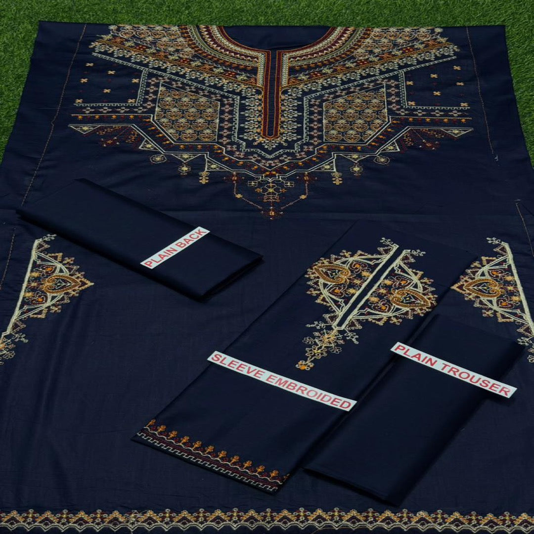 ZARA SHAHJAHAN LAWN EMBROIDERED UNSTITCHED 2PC