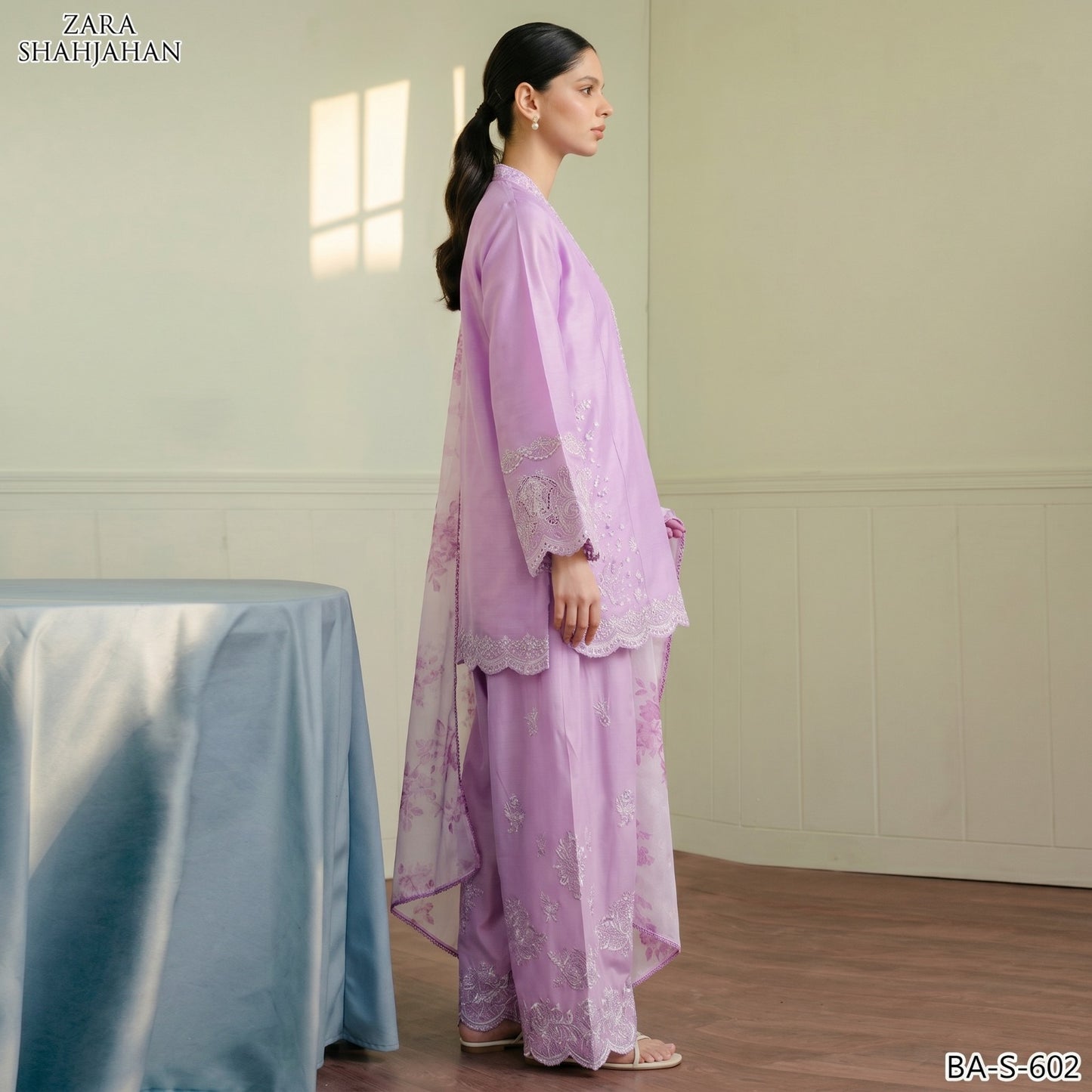 ZARA SHAHJAHAN LAWN EMBROIDERY UNSTITCHED 3pc