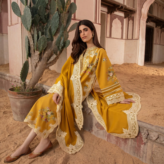 CRIMSON LAWN EMBROIDERED UNSTITCHED 3pc