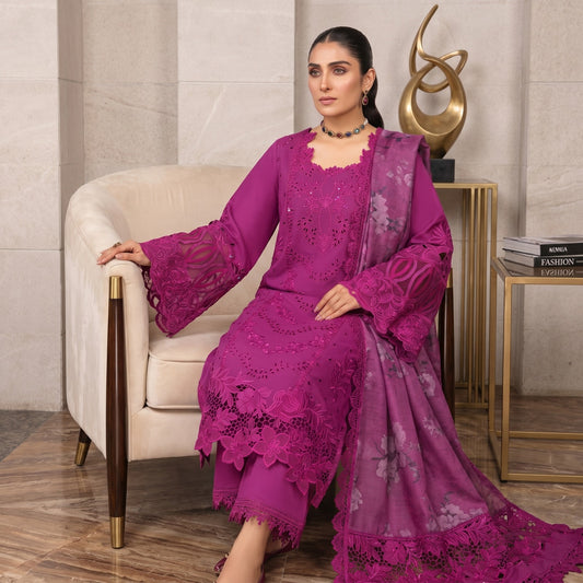 RANG RASSIA LAWN EMBROIDERED UNSTITCHED 3PC