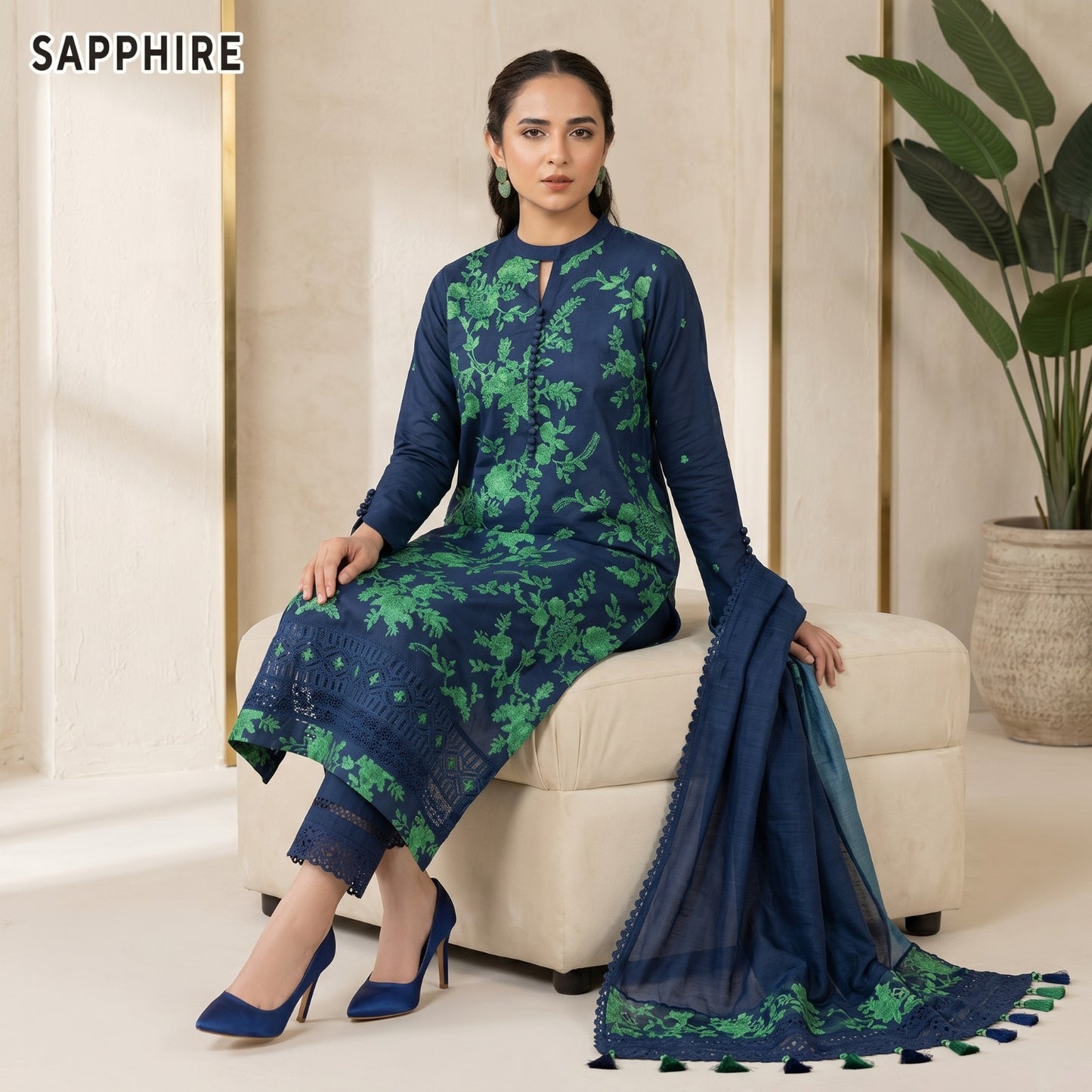 BEECHTREE LAWN EMBROIDERED UNSTITCHED 3PC