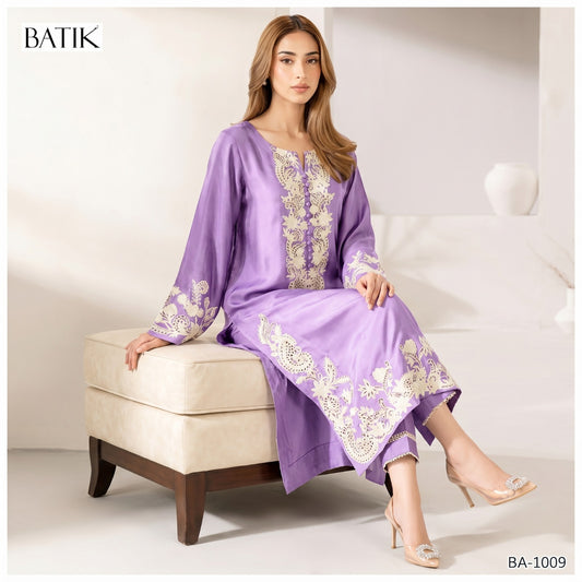 BATIK LAWN EMBROIDERED UNSTITCHED 2PC