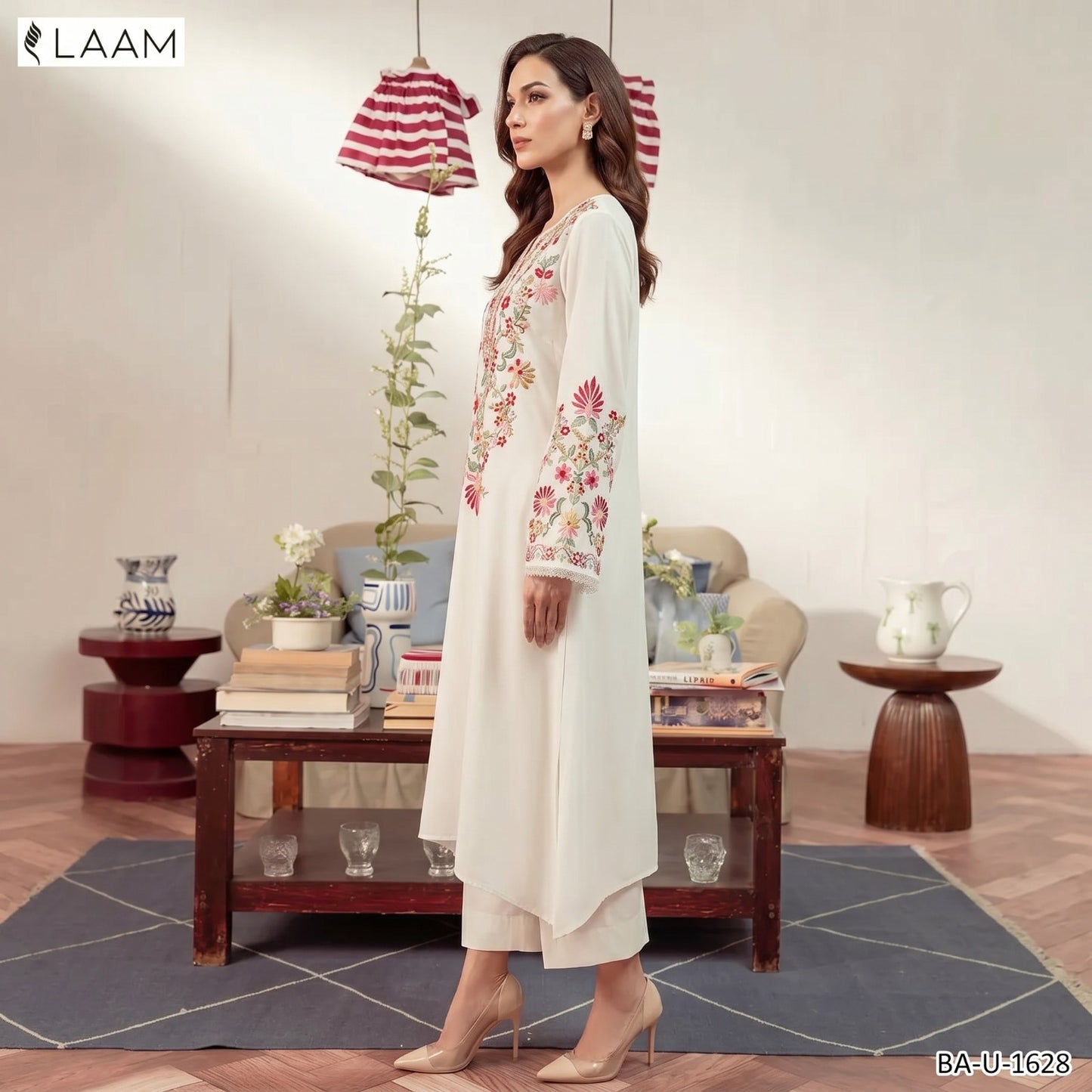 LAAM LAWN EMBROIDERED UNSTITCHED 2PC