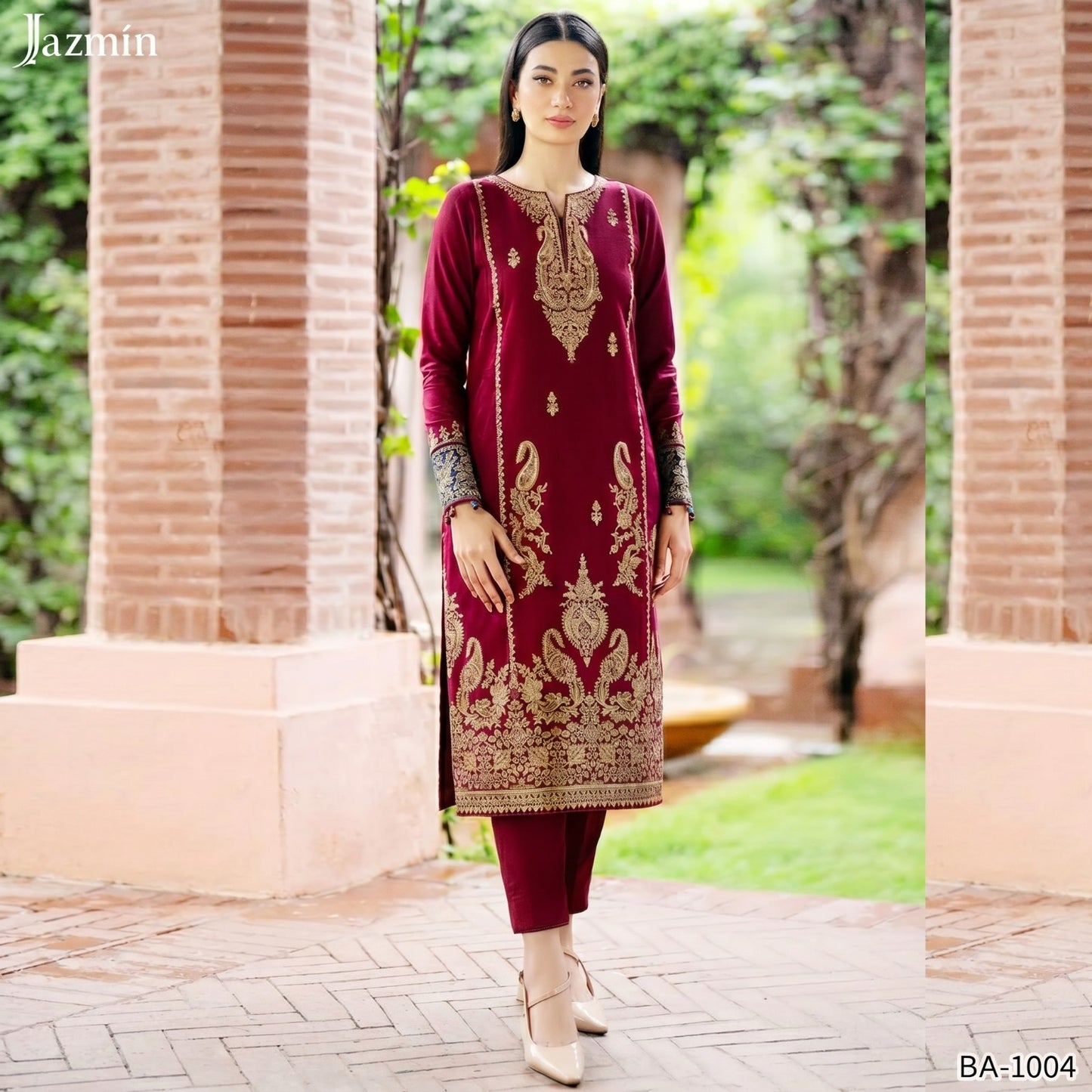 JAZMIN LAWN EMBROIDERY UNSTITCHED 2pc