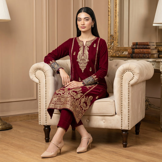 JAZMIN LAWN EMBROIDERY UNSTITCHED 2pc