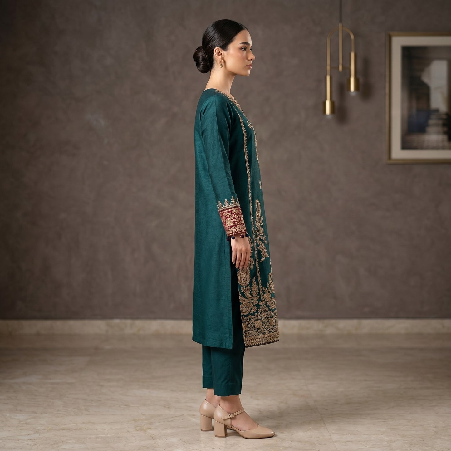 JAZMIN LAWN EMBROIDERED UNSTITCHED 2PC