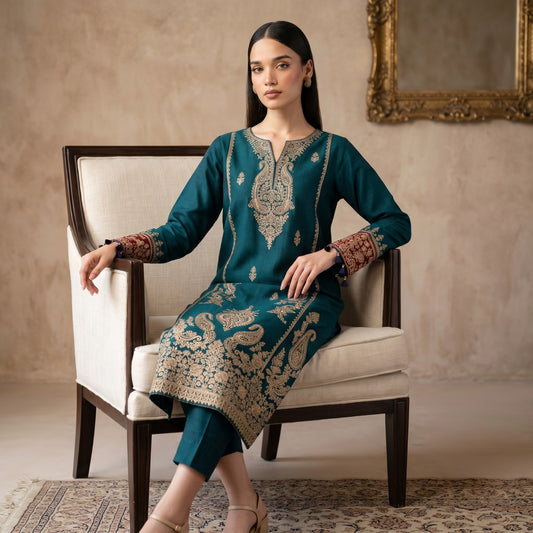 JAZMIN LAWN EMBROIDERED UNSTITCHED 2PC