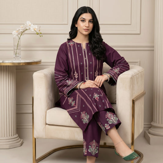 AZURE LAWN EMBROIDERY UNSTITCHED 2PC