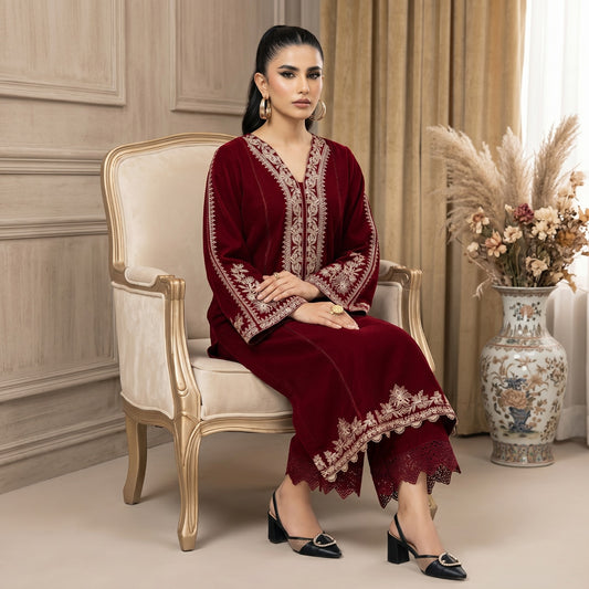 SAPPHIRE LAWN EMBROIDERY UNSTITCHED 2pc