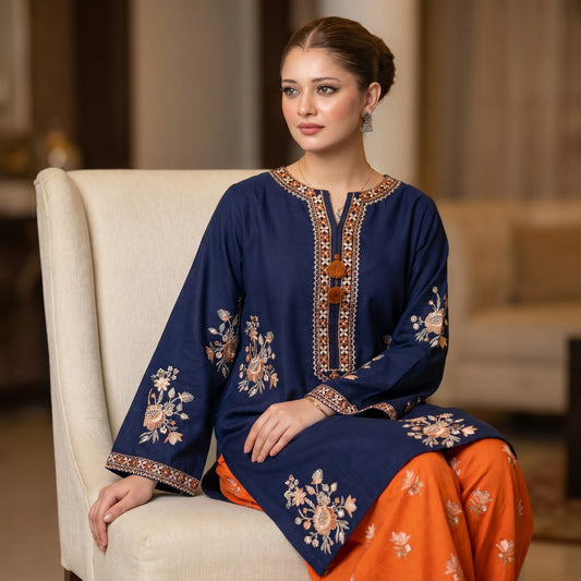 URGE LAWN EMBRIOIDERED UNSTITCHED 2PC