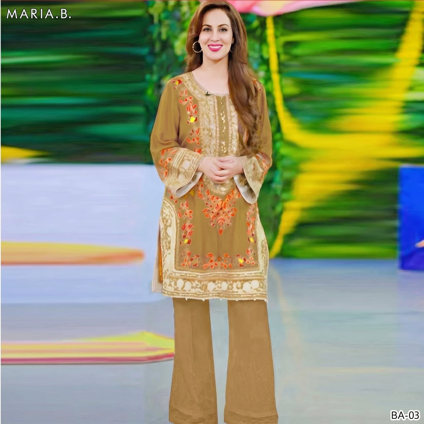 MARIA.B LAWN EMBROIDERY UNSTITCHED 2PC