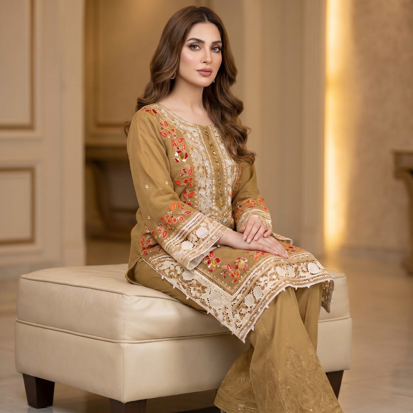 MARIA.B LAWN EMBROIDERY UNSTITCHED 2PC