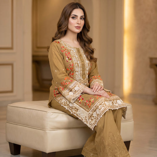 MARIA.B LAWN EMBROIDERY UNSTITCHED 2PC