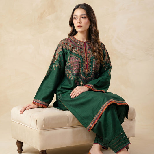 ZARA SHAHJAHAN LAWN EMBROIDERY UNSTITCHED 2PC