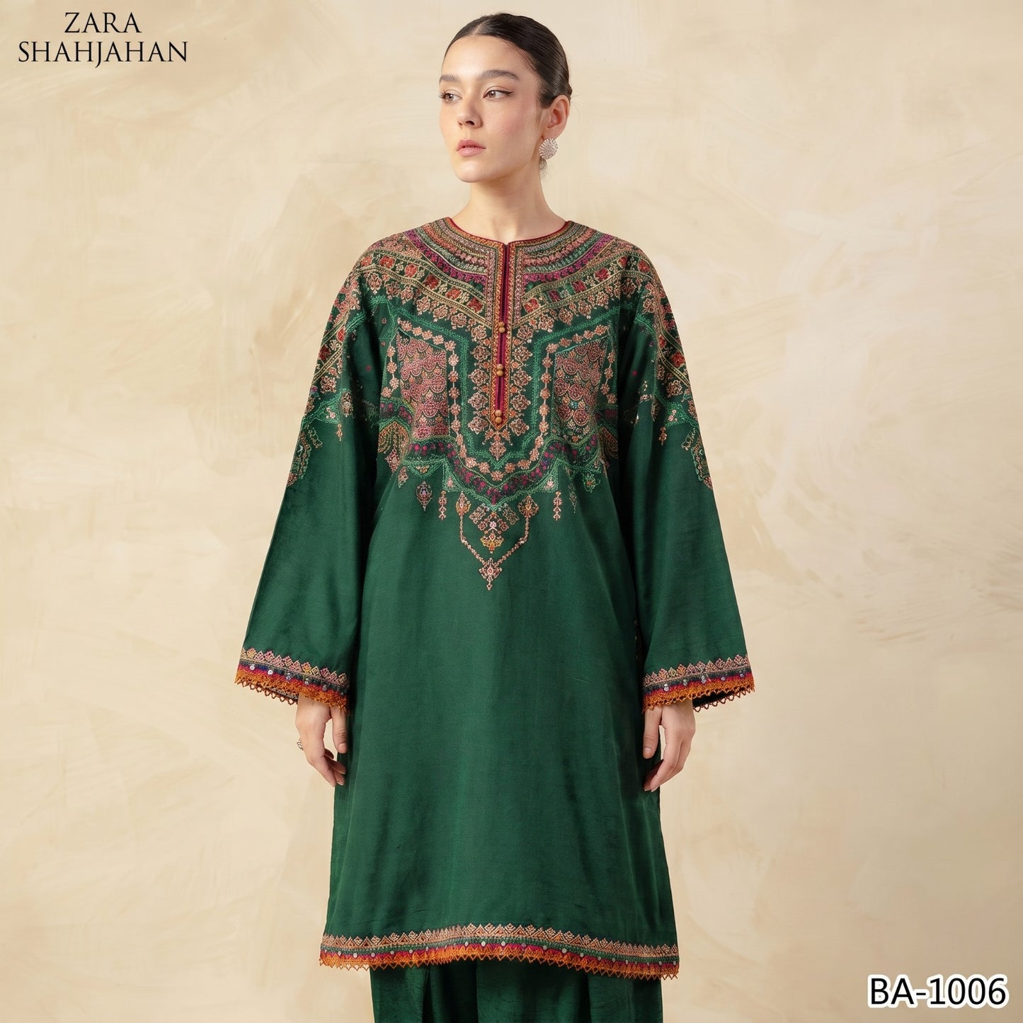 ZARA SHAHJAHAN LAWN EMBROIDERY UNSTITCHED 2PC