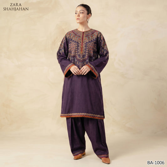 ZARA SHAHJAHAN LAWN EMBROIDERED 2PC