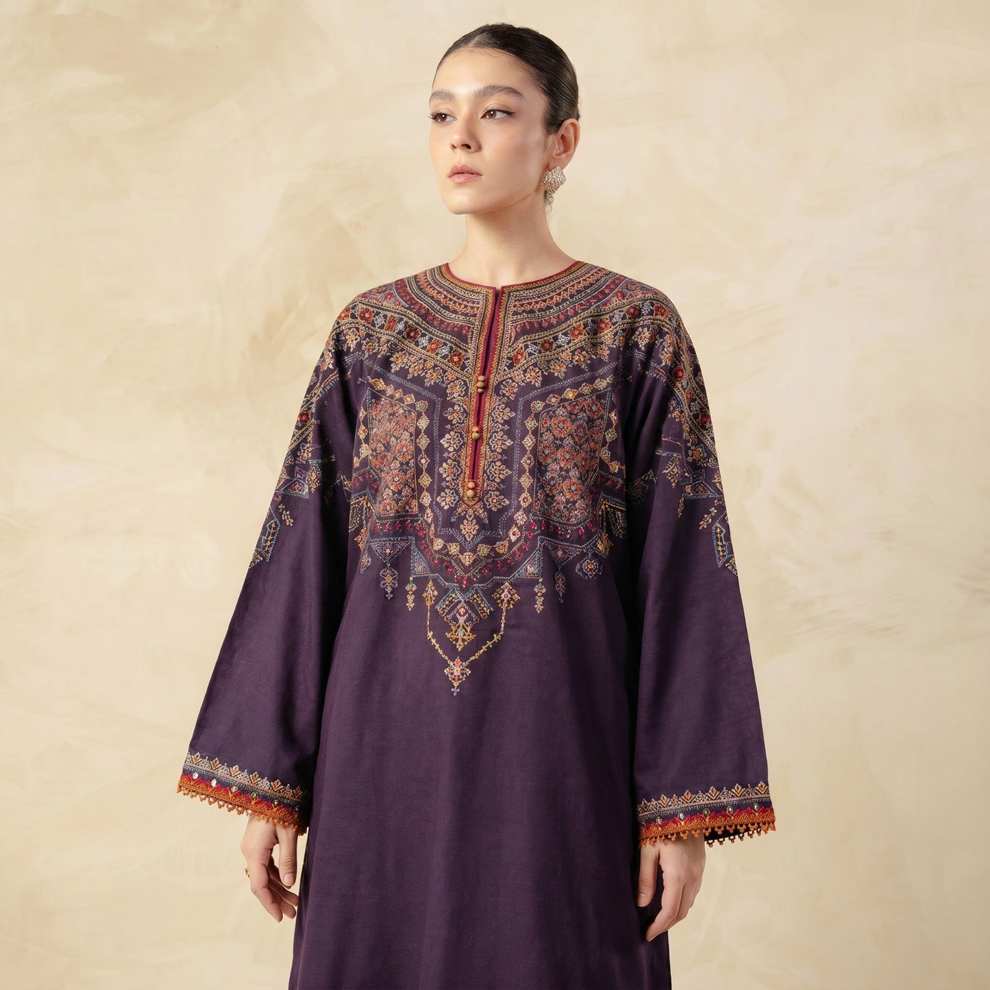 ZARA SHAHJAHAN LAWN EMBROIDERED 2PC