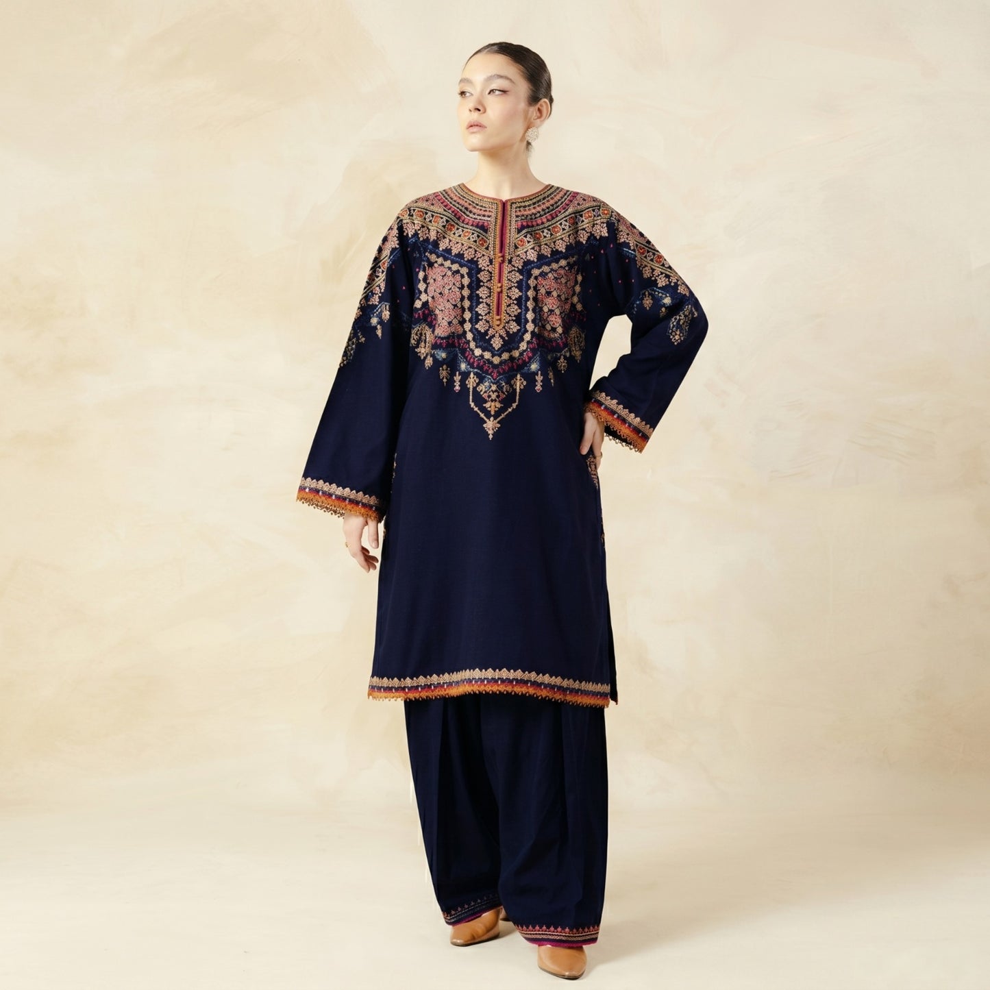 ZARA SHAHJAHAN LAWN EMBROIDERED UNSTITCHED 2PC