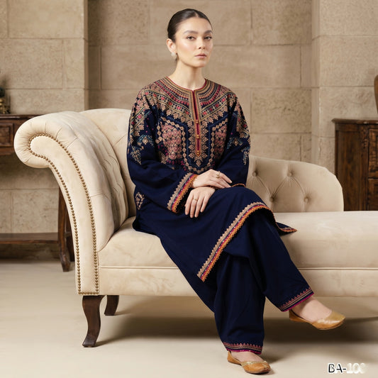 ZARA SHAHJAHAN LAWN EMBROIDERED UNSTITCHED 2PC