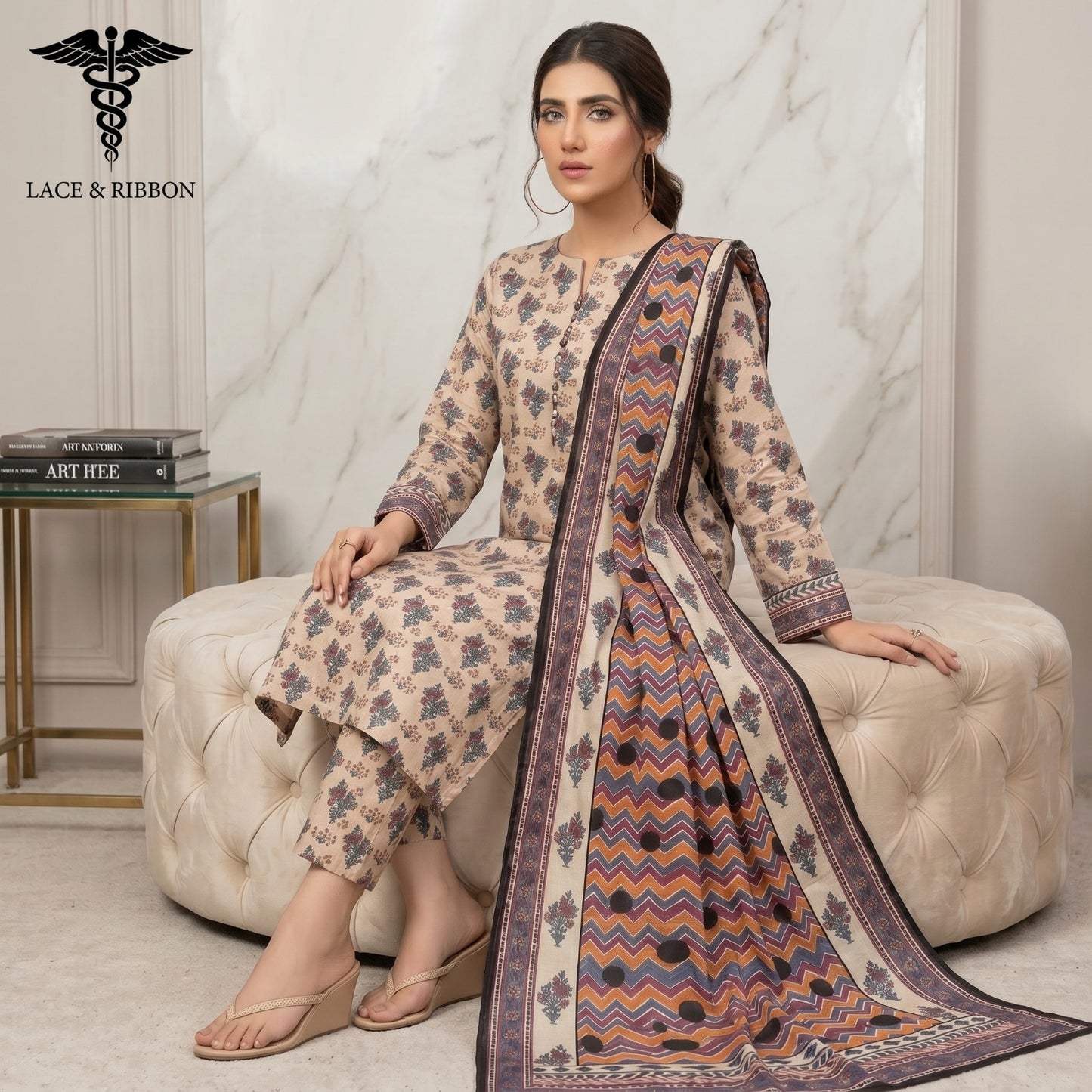DIGITAL PRINT KARANDI 3PC