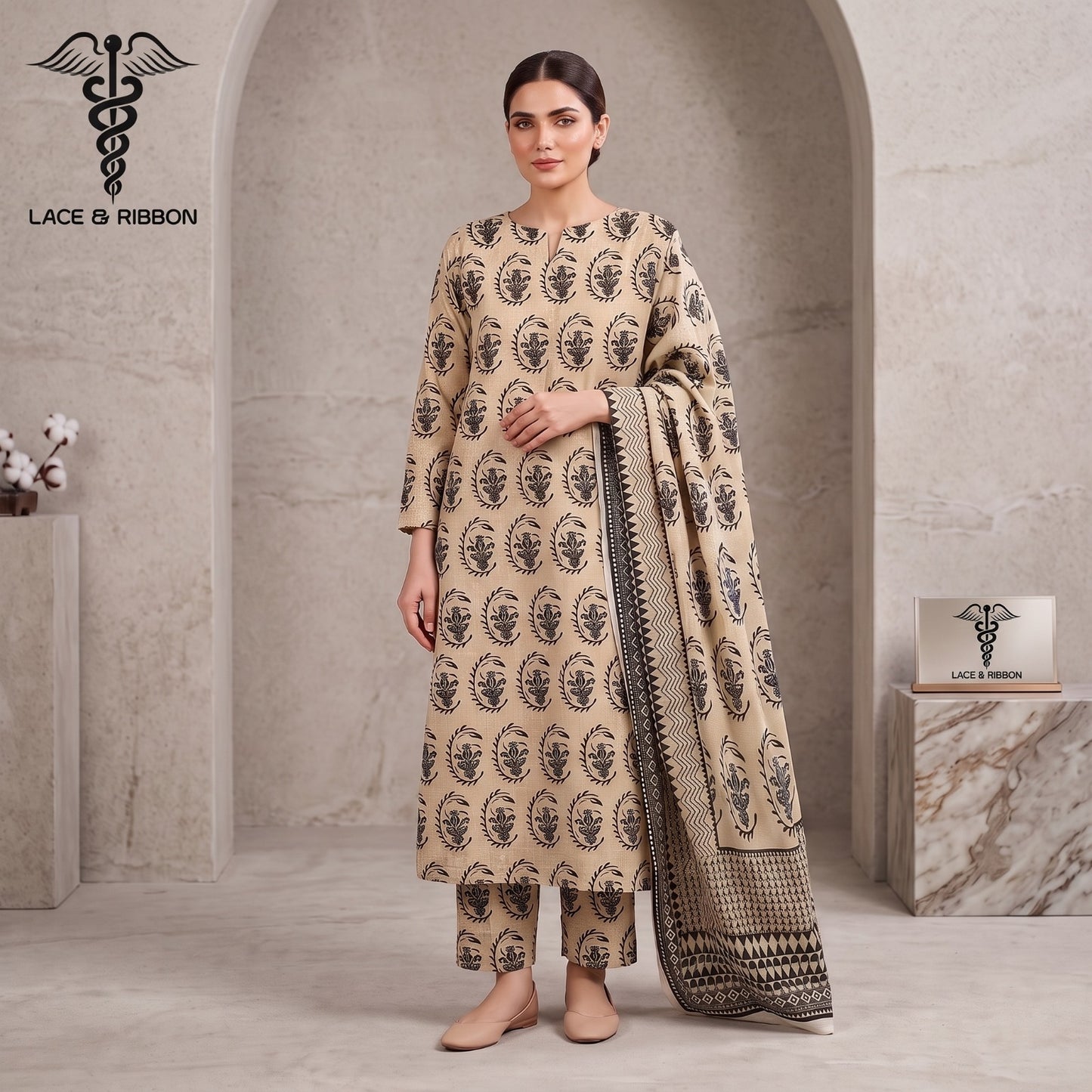 DIGITAL PRINT KARANDI 3PC