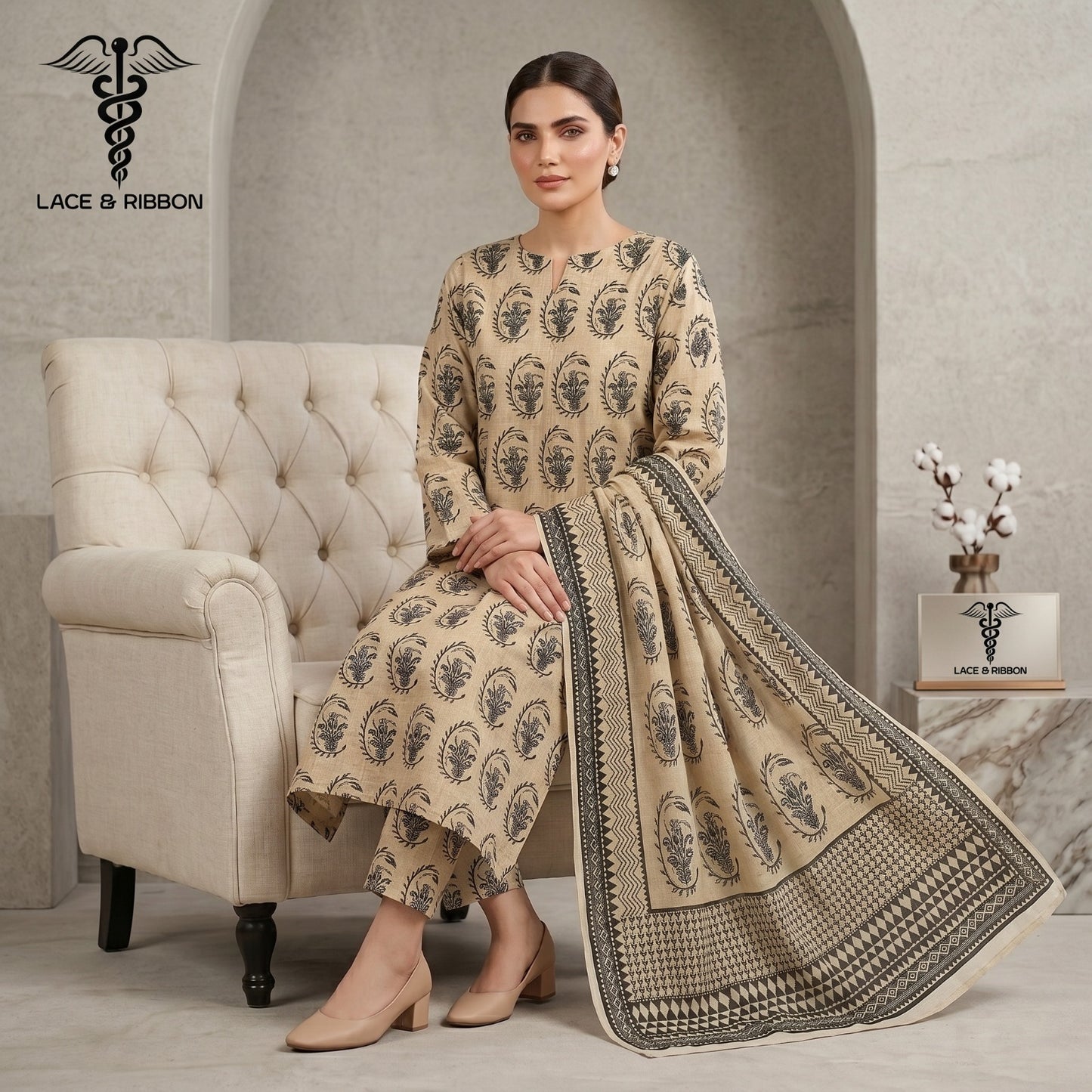 DIGITAL PRINT KARANDI 3PC