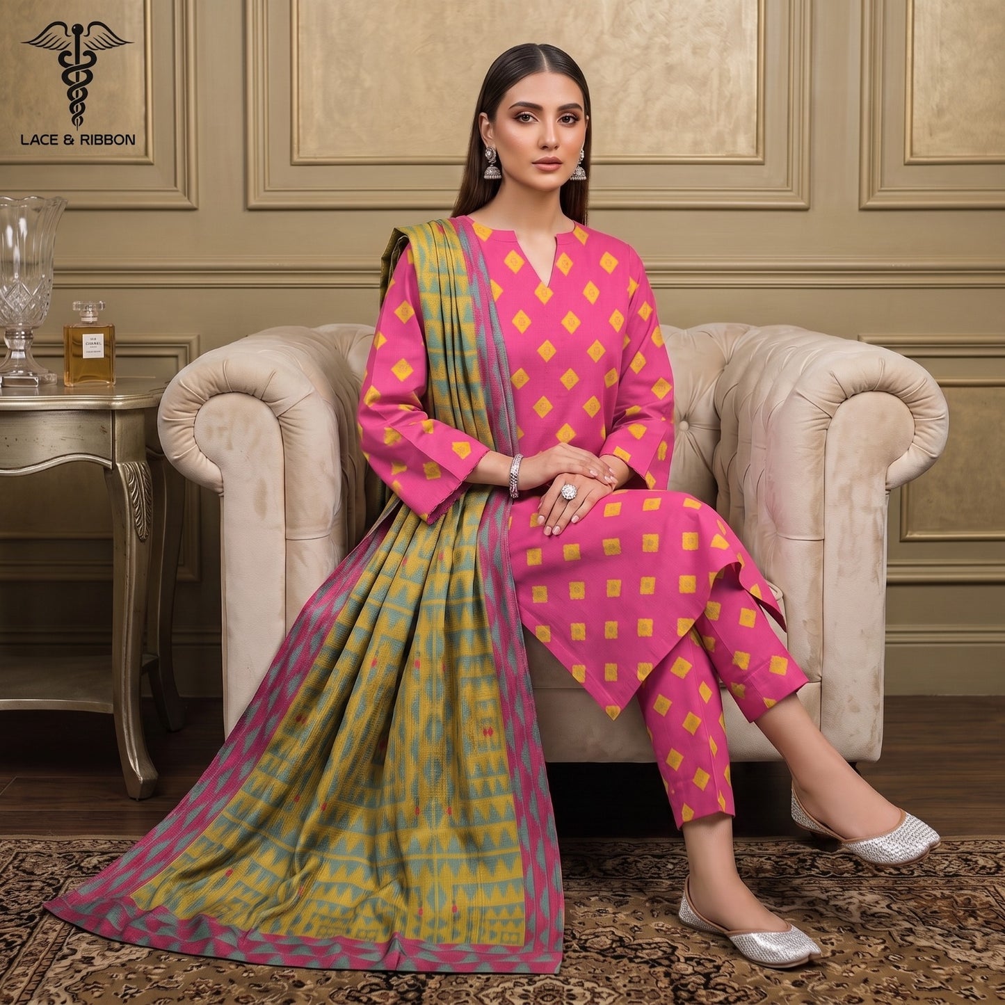 DIGITAL PRINT KARANDI 3PC