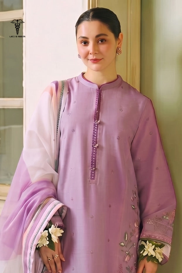 LCRB-306 EMBROIDERED LAWN UNSTITCHED SUMMER 3PC