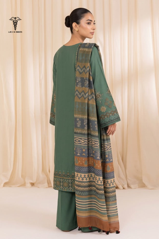 LCRB-310 EMBROIDERED LAWN UNSTITCHED SUMMER 3PC