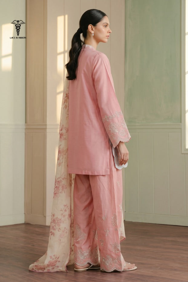 LCRB-302 EMBROIDERED LAWN UNSTITCHED SUMMER 3PC