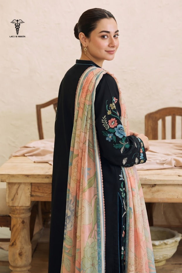 LCRB-313 EMBROIDERED LAWN UNSTITCHED SUMMER 3PC
