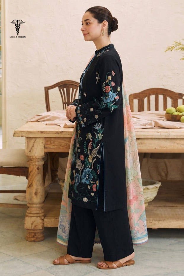 LCRB-313 EMBROIDERED LAWN UNSTITCHED SUMMER 3PC