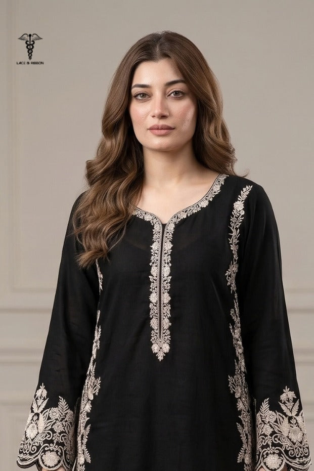 LCRB-406 EMBROIDERED LAWN UNSTITCHED SUMMER 2PC