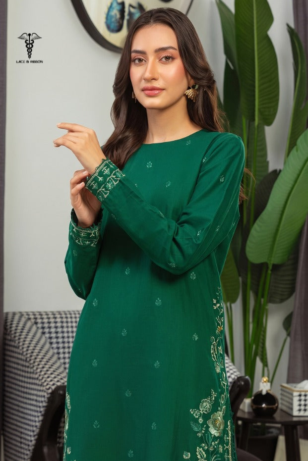 LCRB-413 EMBROIDERED LAWN UNSTITCHED SUMMER 2PC