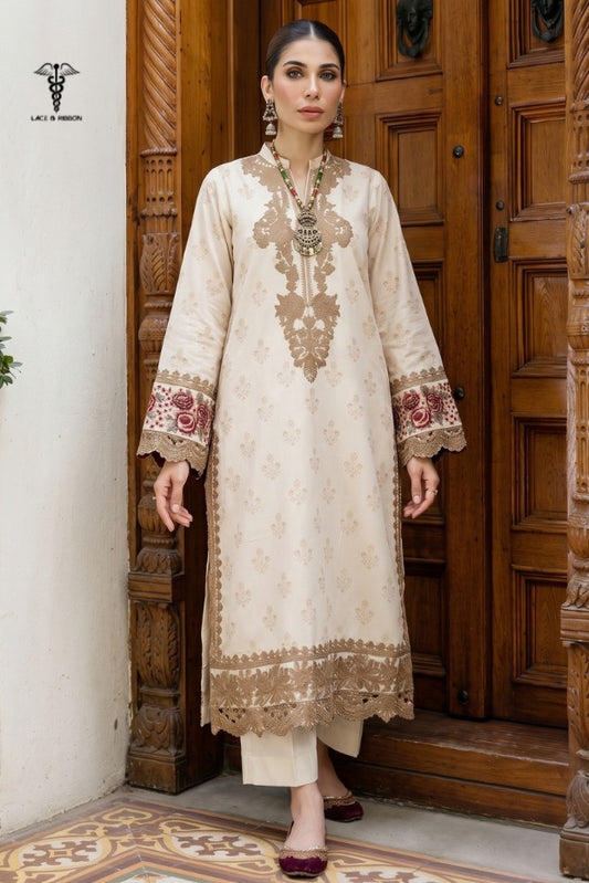 LCRB-405 EMBROIDERED LAWN UNSTITCHED SUMMER 2PC