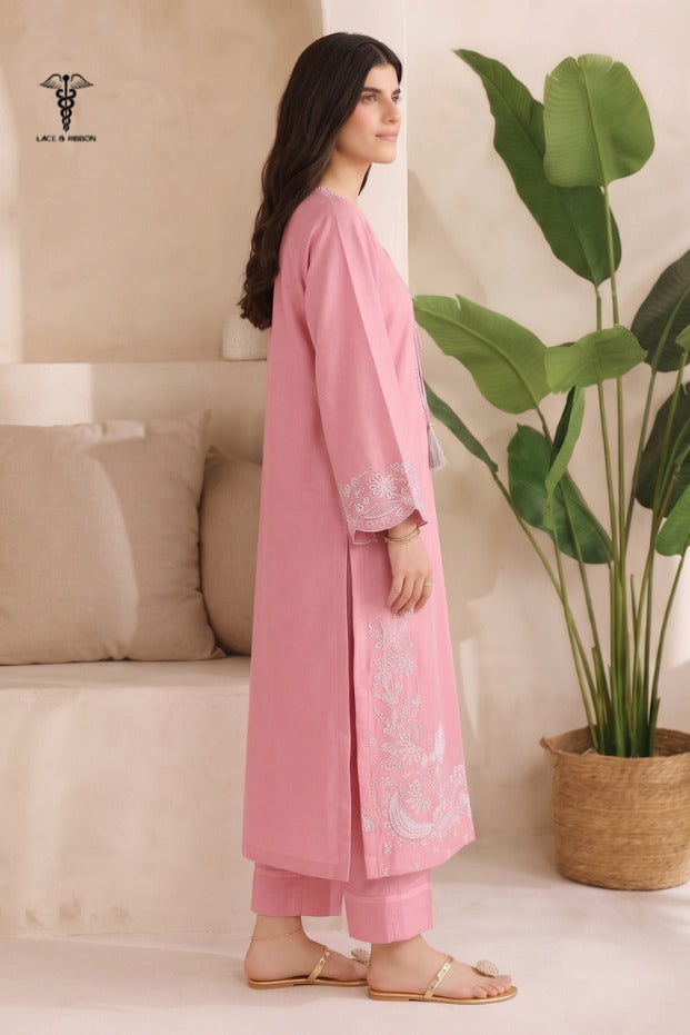 LCRB-109 EMBROIDERED DHANAK UNSTITCHED WINTER 2PC