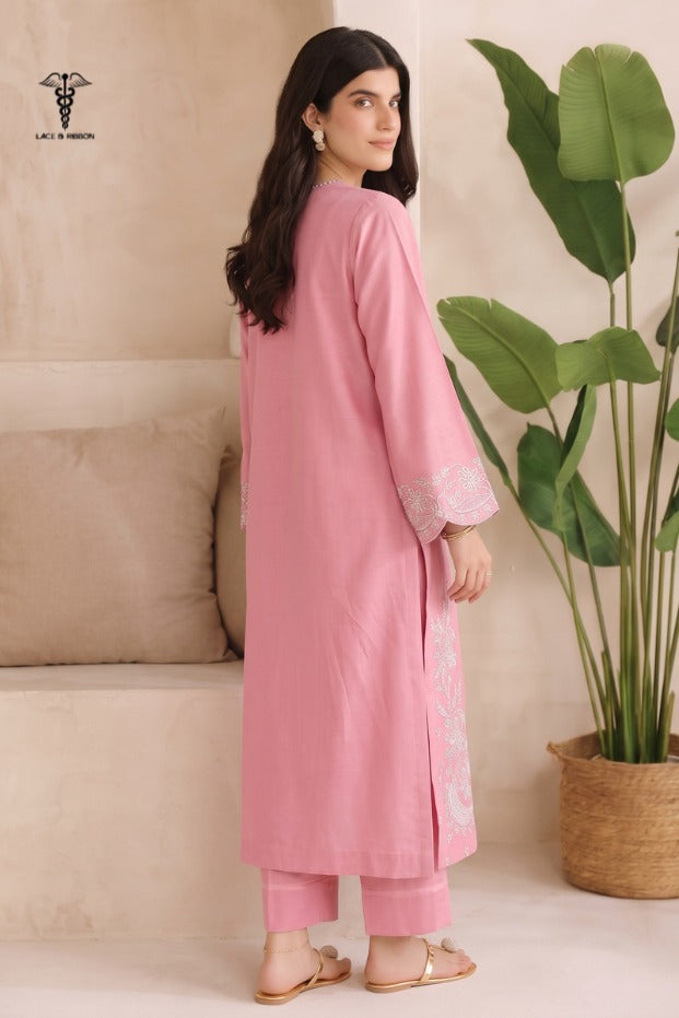 LCRB-109 EMBROIDERED DHANAK UNSTITCHED WINTER 2PC