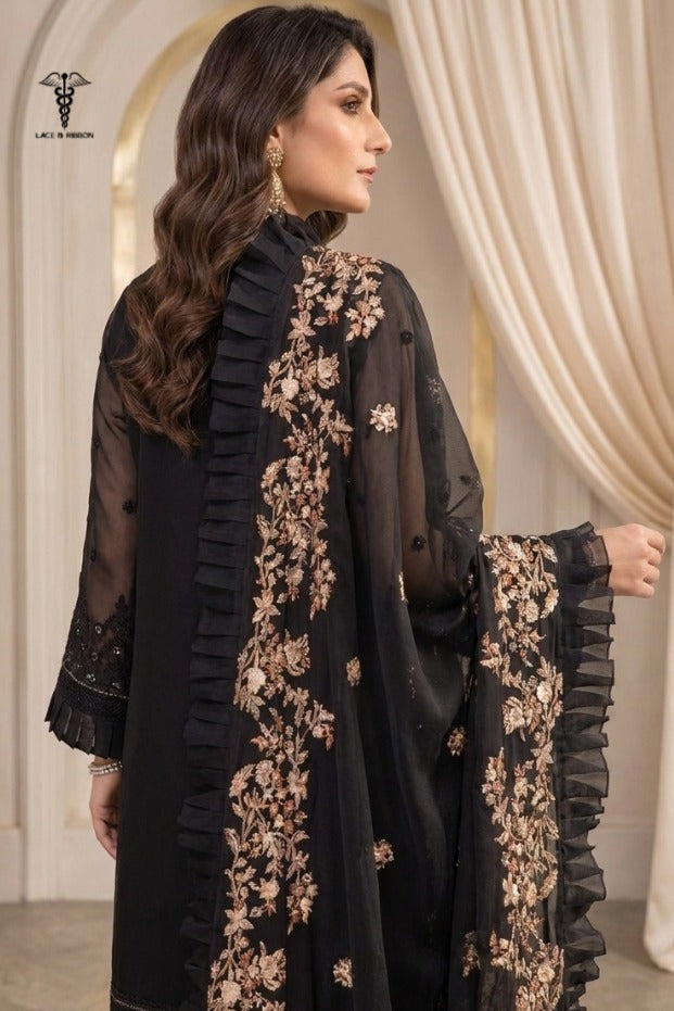 LCRB-15 EMBROIDERED DHANAK UNSTITCHED WINTER 3PC