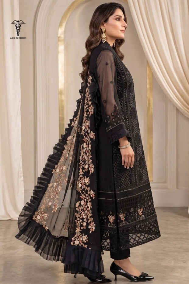 LCRB-15 EMBROIDERED DHANAK UNSTITCHED WINTER 3PC