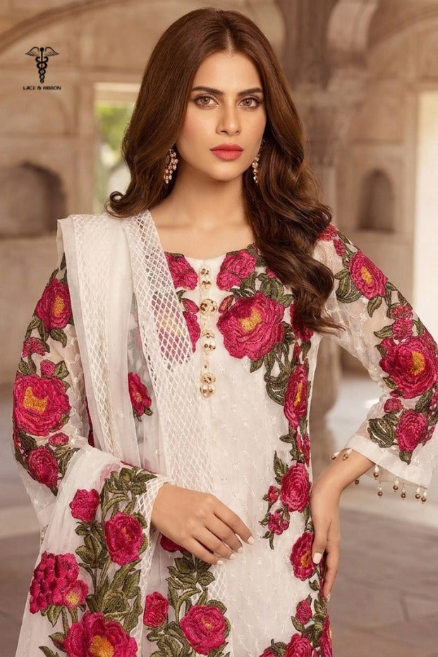 LCRB-22 EMBROIDERED DHANAK UNSTITCHED WINTER 3PC