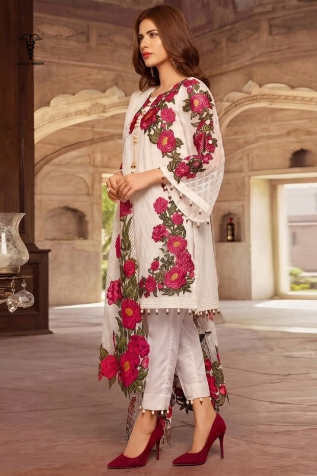 LCRB-22 EMBROIDERED DHANAK UNSTITCHED WINTER 3PC