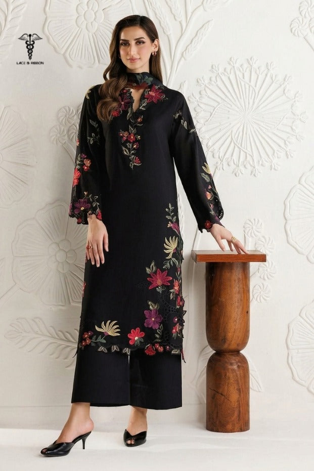 LCRB-03 EMBROIDERED DHANAK UNSTITCHED WINTER 3PC